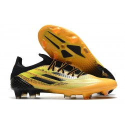 adidas X Speedflow.1 FG Cleats Solar Gold Core Black Bright Yellow