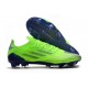 adidas X Speedflow.1 FG Soccer Cleats Green Purple