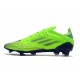 adidas X Speedflow.1 FG Soccer Cleats Green Purple