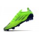 adidas X Speedflow.1 FG Soccer Cleats Green Purple