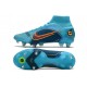 Nike Mercurial Superfly 8 Elite SG-PRO Anti-Clog Blueprint - Chlorine Blue Laser Orange Marina