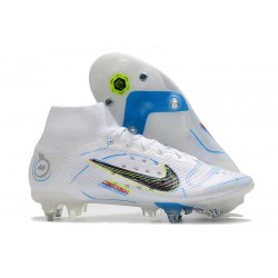 Nike Mercurial Superfly 8 Elite SG-PRO Anti-Clog Grey Blackened Blue