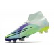 Nike Mercurial Superfly 8 Elite SG-PRO Anti-Clog Dream Speed 5 - Barely Green Volt Electro Purple