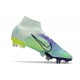 Nike Mercurial Superfly 8 Elite SG-PRO Anti-Clog Dream Speed 5 - Barely Green Volt Electro Purple