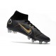 Nike Mercurial Superfly 8 Elite SG-PRO Anti-Clog Shadow - Black Metallic Gold Metallic Silver