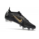 Nike Mercurial Vapor 14 Elite SG-Pro Shadow - Black Metallic Gold Metallic Silver