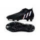 adidas Predator Edge+ FG Soccer Cleats Core Black White Vivid Red