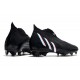 adidas Predator Edge+ FG Soccer Cleats Core Black White Vivid Red