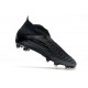 adidas Predator Edge+ FG Soccer Cleats Core Black White Vivid Red
