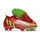 adidas Predator Edge+ FG Soccer Cleats Red Green