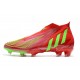 adidas Predator Edge+ FG Soccer Cleats Red Green