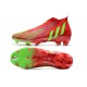 adidas Predator Edge+ FG Soccer Cleats Red Green