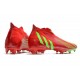 adidas Predator Edge+ FG Soccer Cleats Red Green