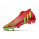 adidas Predator Edge+ FG Soccer Cleats Red Green