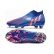 adidas Predator Edge+ FG Soccer Cleats Hi Res Blue Turbo