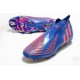 adidas Predator Edge+ FG Soccer Cleats Hi Res Blue Turbo