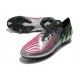adidas Low Cut Predator Edge.1 FG Silver Black Solar Pink