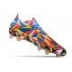 adidas Low Cut Predator Edge.1 FG Geometric Bright Blue Team Yellow Solar Red