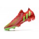 adidas Low Cut Predator Edge.1 FG Red Green