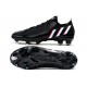 adidas Low Cut Predator Edge.1 FG Darkness - Core Black White Vivid Red