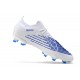 adidas Low Cut Predator Edge.1 FG Diamond Edge - Footwear White Hi-Res Blue