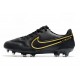 New Nike Tiempo Legend 9 Elite FG Black Metallic Dark Grey Anthracite