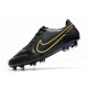 New Nike Tiempo Legend 9 Elite FG Black Metallic Dark Grey Anthracite