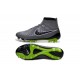 New 2015 Nike Magista Obra FG ACC Men Soccer Cleats Grey Black