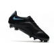 New Nike Tiempo Legend 9 Elite FG Shoes Black Gold Blue
