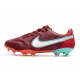 New Nike Tiempo Legend 9 Elite FG Blueprint - Team Red/White/Mystic Hibiscus