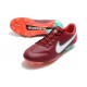 New Nike Tiempo Legend 9 Elite FG Blueprint - Team Red/White/Mystic Hibiscus