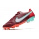 New Nike Tiempo Legend 9 Elite FG Blueprint - Team Red/White/Mystic Hibiscus