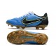 New Nike Tiempo Legend 9 Elite FG Shoes Blue Black Yellow