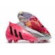 adidas Predator Edge+ FG Soccer Cleats Solar Pink Black White