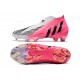 adidas Predator Edge+ FG Soccer Cleats Solar Pink Black White