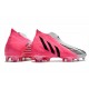 adidas Predator Edge+ FG Soccer Cleats Solar Pink Black White