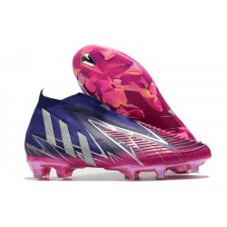adidas Predator Edge+ FG Team Collegiate Purple Silve Metallic Team Shock Pink 2