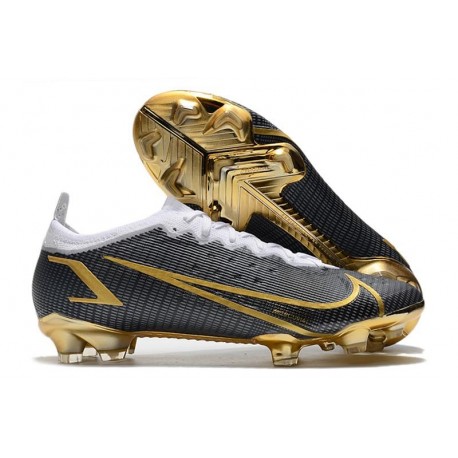 New Nike Mercurial Vapor XIV Elite FG Black Gold