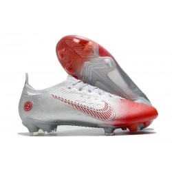 New Nike Mercurial Vapor XIV Elite FG Leroy Sané Silver Crimson