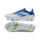 New adidas X Speedflow+ FG White Legacy Indigo Sky Rush