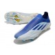 New adidas X Speedflow+ FG White Legacy Indigo Sky Rush