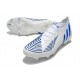 New adidas Predator Edge.1 FG White Hi Res Blue