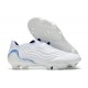 adidas Copa Sense+ FG Firm Ground White Hi Res Blue Legacy Indigo