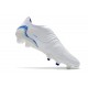 adidas Copa Sense+ FG Firm Ground White Hi Res Blue Legacy Indigo