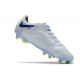 New Nike Tiempo Legend 9 Elite FG Shoes Recharge - White Blue Yellow