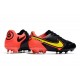 New Nike Tiempo Legend 9 Elite FG Shoes Black Red Yellow