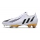 adidas Low Cut Predator Edge.1 FG White Black Golden