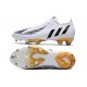 adidas Low Cut Predator Edge.1 FG White Black Golden