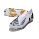 adidas Low Cut Predator Edge.1 FG White Black Golden