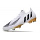 adidas Low Cut Predator Edge.1 FG White Black Golden